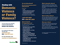 manitoba violence brochure domestic abuse awareness ca