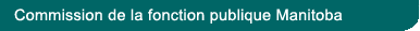 Commission de la fonction publique Manitoba