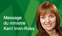 Message du ministre