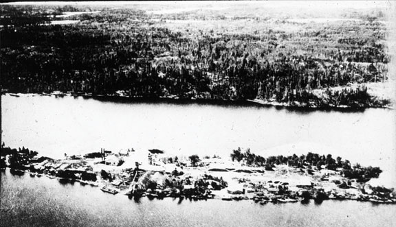 Mine Mandy, Schist Lake, vers 1926. 