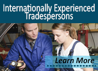 Internationally Experienced Tradespersons