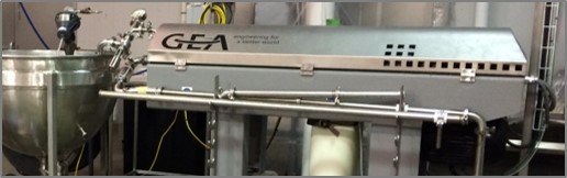 GEA decanter equipment in pilot plant
