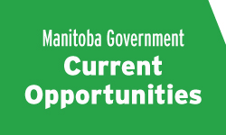 Manitoba Government current opportunities