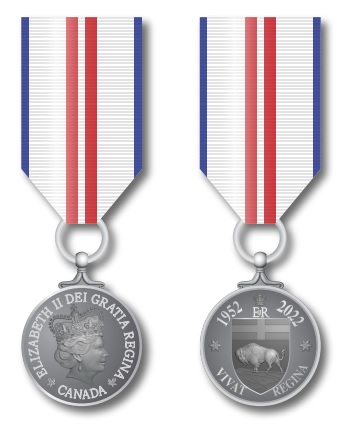 Front and back of the medals