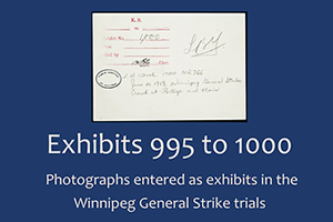 a panel in the exhibit