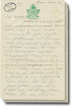 June 16, 1916 letter with 2 pages