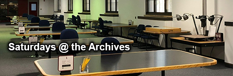 Saturdays @ the Archives