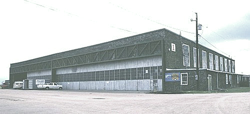 Ancien hangar du Programme d'entra&icirc;nement a&eacute;rien du Commonwealth britannique