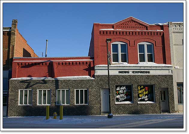 B&acirc;timent du Carberry News Express 