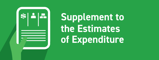 Supplement to the Estimates of Expenditure