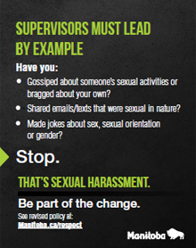Sexual Harassment Awareness Campaign - Poster 4