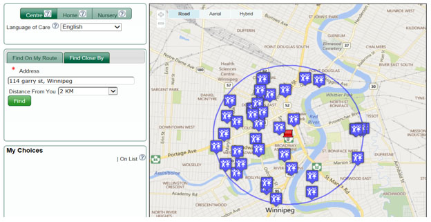 Search for Providers