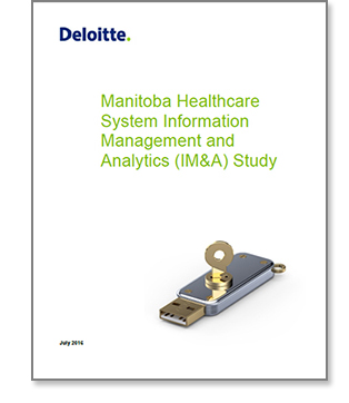 Manitoba Healthcare System Information Management and Analytics (IM&A) Study