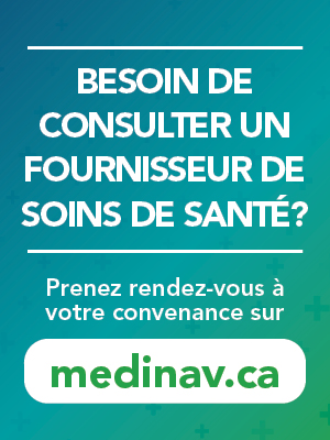 Besoin de consulter un fournisseur de soins de sant�? Prenez rendez-vous � votre convenance sur medinav.ca