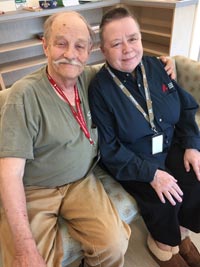 Sharen and Jerry, residents at Ellice Place