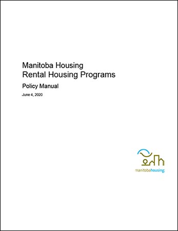 Image of cover of Rental Housing Programs Policy Manual
