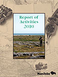 Click for larger view of Report of Activities 2010 cover