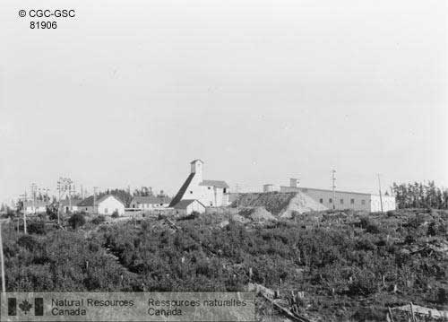 Gunnar Gold Mine, Beresford Lake, Manitoba.