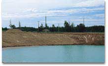 Image of rehabilitated lake Image of rehabilitated lake