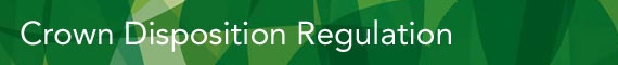 Crown Disposition Regulation