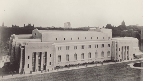 Civic Auditorium (ca. 1932)&lt;br /&gt;
		[Archives of Manitoba. Winnipeg - Buildings - Municipal - Civic Auditorium 11 - N5138]