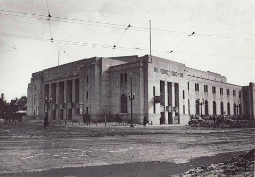 Civic Auditorium (ca. 1939)&lt;br /&gt;
		[Archives of Manitoba. Winnipeg - Buildings - Municipal - Civic Auditorium 14 - N4366]