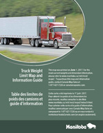 Manitoba Truck Weight Limit Map and Information Guide Cover
