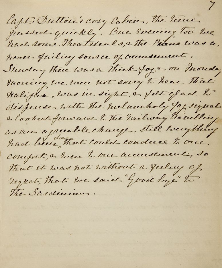 Chapter 1 of Emma Averill's journal