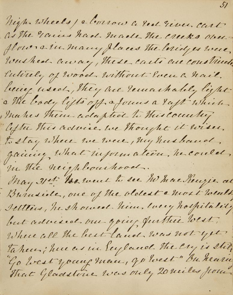 Chapter 6 of Emma Averill's journal