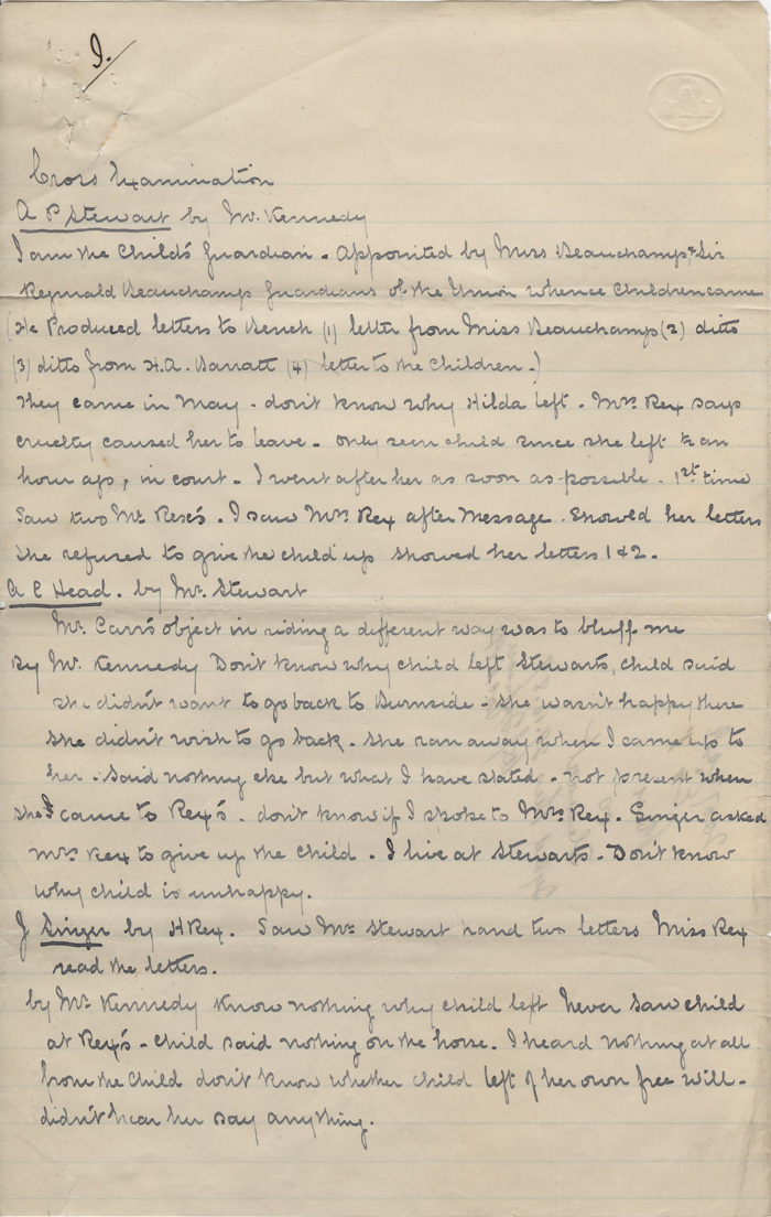 Documents � l'appui