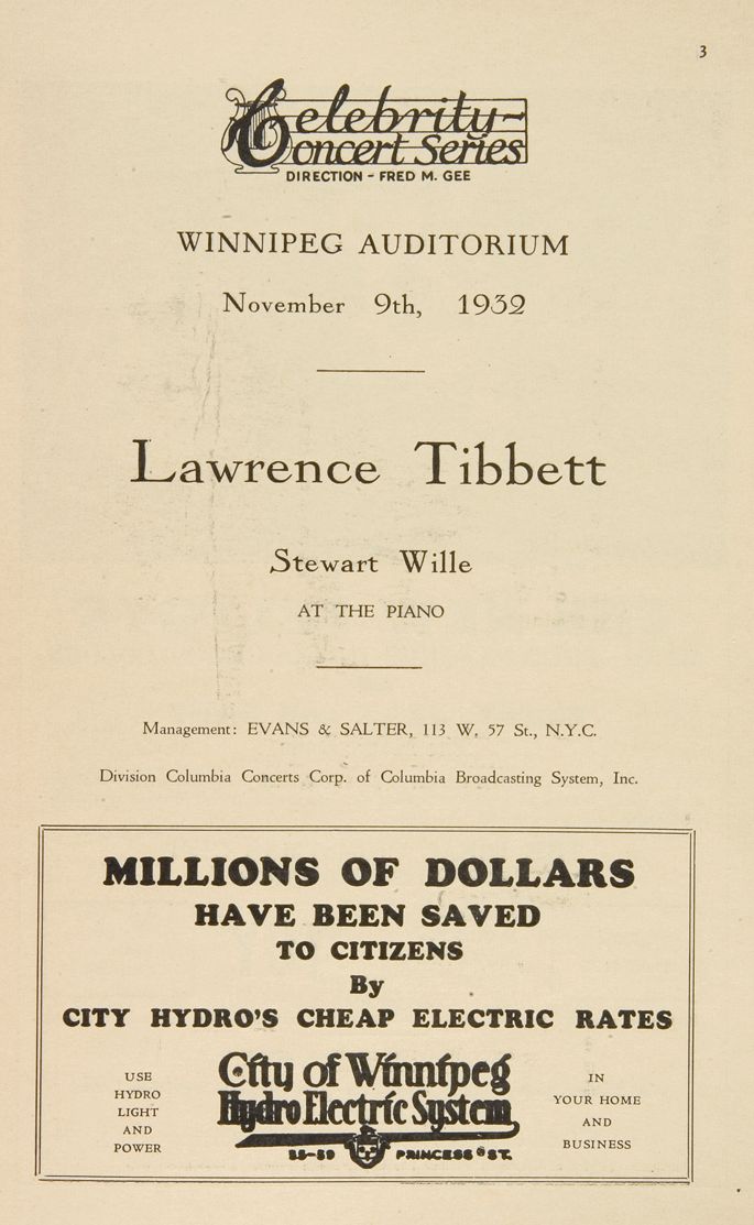 Tibbett programme