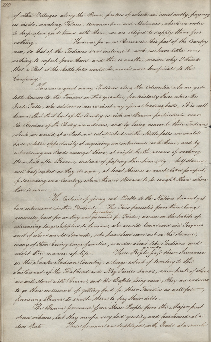 Spokane House Report