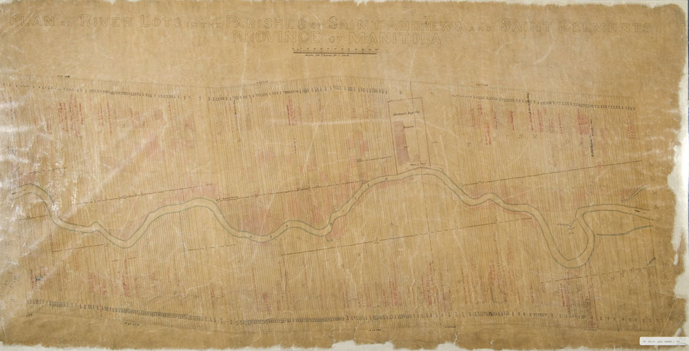 Plan of River Lots in the Parish of St. Andrew�s